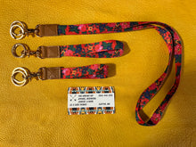 Load image into Gallery viewer, Masani Kokum Floral Printed Lanyard