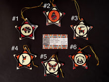 Load image into Gallery viewer, Navajo Christmas Star Ceramic Ornaments