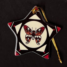 Load image into Gallery viewer, Navajo Christmas Star Ceramic Ornaments