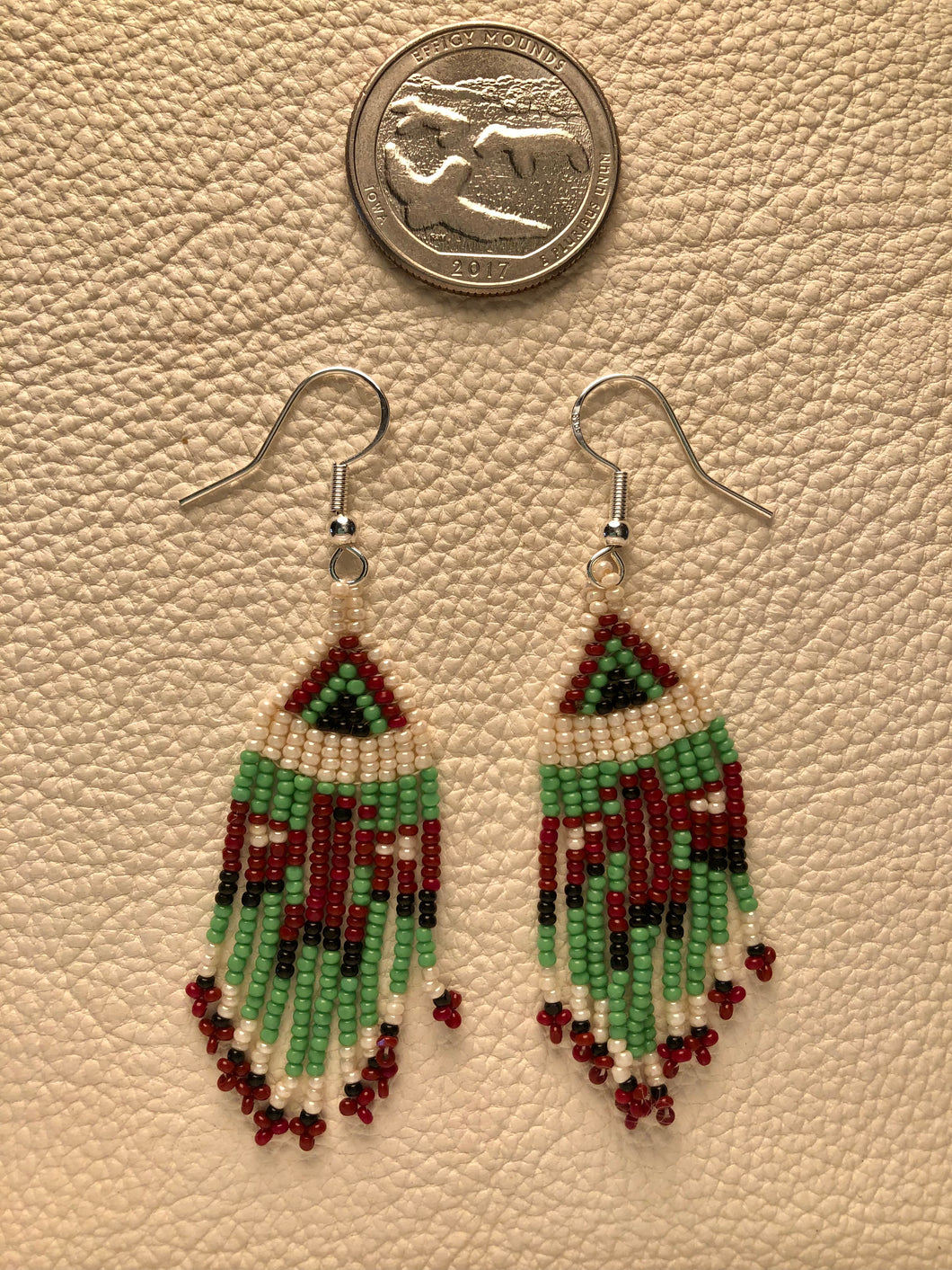 Beaded Thunderbird Earrings